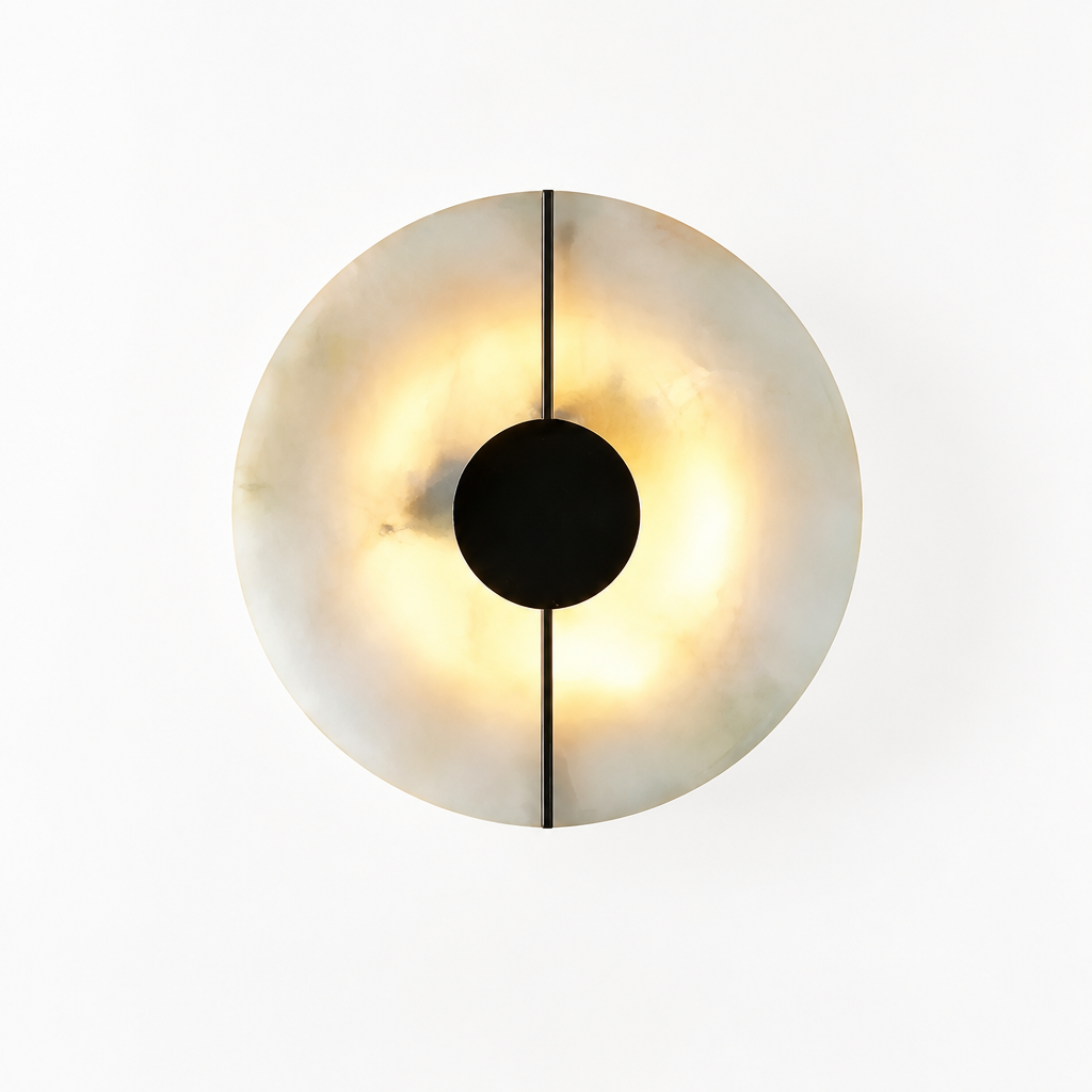 
Alabaster Marble LED Wall Sconce