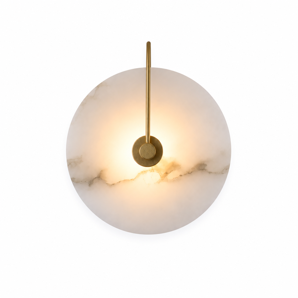 
Alabaster Marble LED Wall Sconce