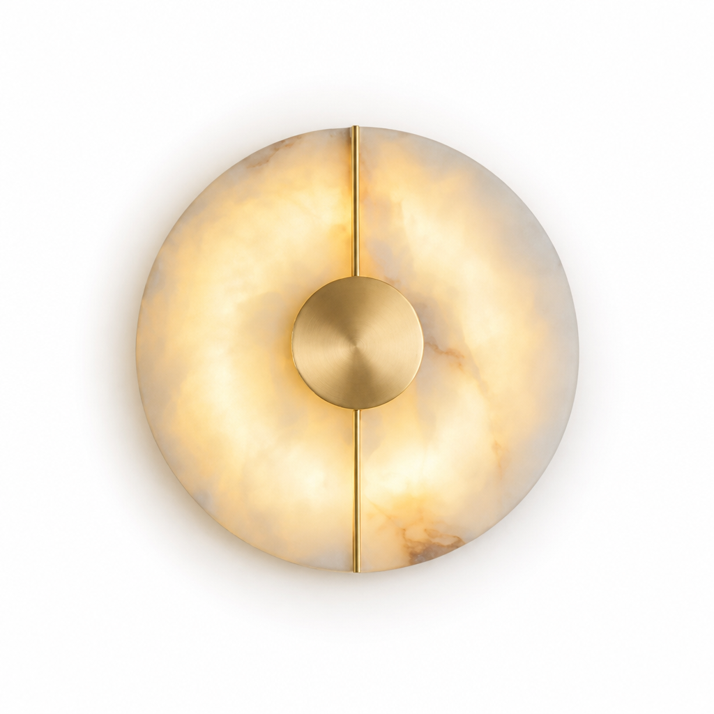 
Alabaster Marble LED Wall Sconce