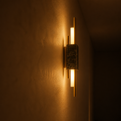 Marble LED Strip Wall Sconce
