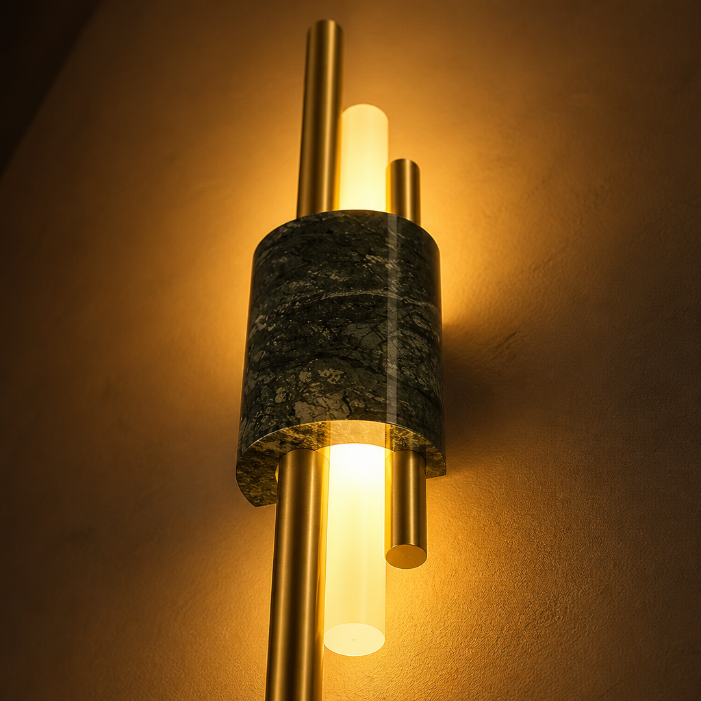 
Marble LED Strip Wall Sconce
