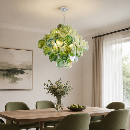 Murano Glass Cloud-Shaped Chandelier